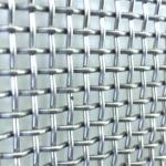 Stainless Steel Mesh Plain Weave Crimped Wire Woven for Quarry Mining Good for Vibrating Screen for sale