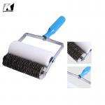 Multipurpose 6 Inch Patterned Paint Brush , Plastic Handle Damask Paint Roller