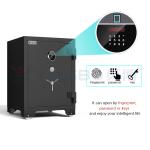 Secure What Matters Heavy-Duty Fireproof Safe with Fingerprint Lock Alarm System