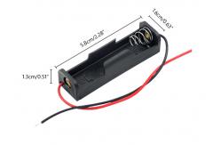China Plastic AA Battery Case Holder For Stem Education supplier