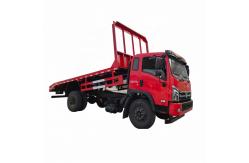 China Dongfeng Dump Self Unload Flat Plate Truck Flatbed Transporter With Yuchai Engine supplier