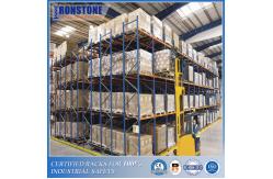 China ODM Customized Gravity Push Back Steel Racking System with Intensive Storage supplier