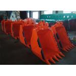 Hitachi Excavator Rock Bucket OEM 1200mm Width 1.1CBM Capacity