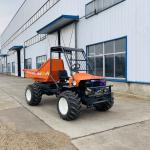 800KG Mini 4 Wheel Tractor Synchromesh Transmission Electric Farm Tractor for sale