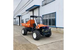 China 800KG Mini 4 Wheel Tractor Synchromesh Transmission Electric Farm Tractor supplier