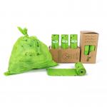 Biodegradable Compostable Roll Dog Poop Bags with Custom Gravure Printed Logo for sale