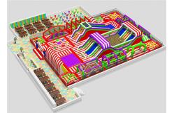 China Indoor Games Inflatable Theme Park For Kids And Adults Entermainment supplier