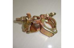 China Jis 110 Degree Double Clamp Component Parts Of Scaffolding Pressed Coupler supplier