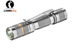 China Mini Lumintop Ti Tool AAA Flashlight , Titanium AAA Flashlight With Reversible Clip supplier