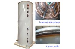 China Professional White Split Solar Water Heater With Heat Pipe Solar Collector supplier