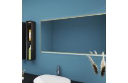 China High Tech Touch Custom Bathroom Vanity Mirrors High Versatility Shatter Resistant supplier