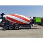 GENRON Brand 55t Construction Truck Trailer Type Concrete Mixer for sale
