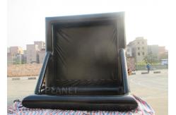 China Air Sealed Backyard Inflatable Movie Screen , Rear Projection Screen For Party supplier