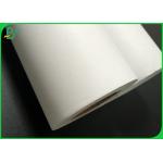 Eco - Friendly 100m 150m High Whiteness CAD Plotter Paper For Inkjet Printing