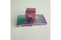 China Jewellery Packaging Paper Box Custom Printing With Holography Holographic Effect supplier