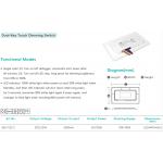 Customizable Mirror Touch Switch for Bathroom Smart Dimmer LED Switch Waving IR Sensor Waterproof DC12-24V