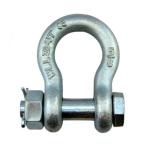 Galvanized Safety Screw Pin Anchor Shackle G2130 Bolt Type for sale