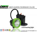 50000lux High Brightness LED Miners Cap Lamp Waterproof IP67 For Night Hunting for sale