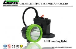 China 50000lux High Brightness LED Miners Cap Lamp Waterproof IP67 For Night Hunting supplier
