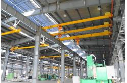 China Wireless Remote Control Overhead Crane Single Girder With Good Hoist supplier