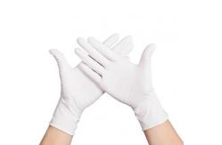 China ISO CE Standard S-XL disposable Powdered Latex Gloves For Medical Exam supplier