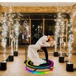 Remote Contrrol Wedding Sparkler Machine Medium Size Optional  Color for sale