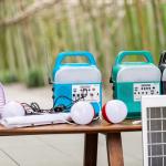 SRE-818 Durable Solar LED Home Light With 12.8V 10000mah Battery System Tv And Fan for sale