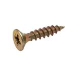 Flat Head Yellow Zinc Screws Coarse Thread Phillips Bugle Head Drywall Screw for sale