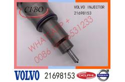 China HDE16 EURO 5 Diesel Engine Fuel Injector BEBE5H01001 21698153 For VOL supplier