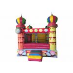 Small inflatable bouncer with net around / inflatable ball pool bouncer colourful inflatable mini balloon jumping house for sale