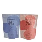 Spa Bath Soak Scrub Salt Package Bag Stand Up Zipper Plastic Bag Soap Sea Salt Bath Product Packaging Bags for sale