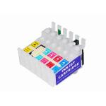 Magenta / Black CISS Inkjet Printer Ink Cartridges Epson Refill 12ml Volume for sale