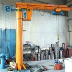 Customized Cantilever Slewing Arm Crane With Electric Chain Hoist