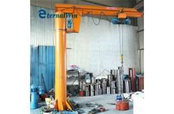 China Customized Cantilever Slewing Arm Crane With Electric Chain Hoist supplier
