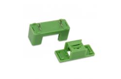 China 1.6W 10A Green Fuse Holder PCB 5.2x20mm Fuse Block With Cover supplier