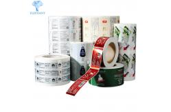 China Wine Gold Foil Embossing Custom Sticky Labels Self Adhesive supplier