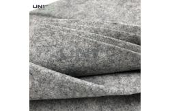 China Eco Friendly Polyester Wool Needle Punched Fabric For Coat Collar supplier