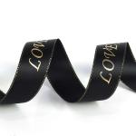 100% Polyster Decorative Satin Ribbon 10 - 100MM Width Printed Technics