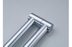 China Deck Mounted Brass Folding Kitchen Mixer ROVATE Single Nylon Hole Design supplier