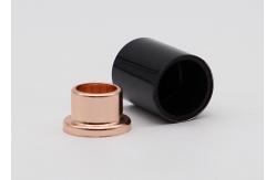 China FEA15  Smooth Ribber Aluminium Perfume Bottle Caps rust proof supplier