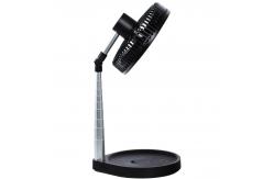 China Portable Telescopic Folding Fan Desktop Ventilator USB Rechargeable supplier