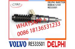 China Common Rail Fuel Diesel Injector RE533501 BEBE4C12101 RE533608 SE501959 E1 supplier