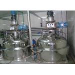 PLC Control Liquid Detergent Production Machine / Liquid Detergent Slurry Mixing Tank