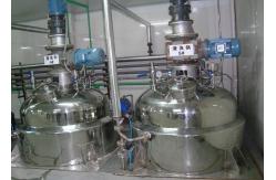 China PLC Control Liquid Detergent Production Machine / Liquid Detergent Slurry Mixing Tank supplier