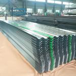 BV Certified Corrugated PVDF Steel Roofing Sheets 600mm 1.2mm for sale