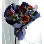 70gsm Waterproof Flower Wrapping Paper Printed 58x58 for sale