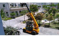 China 3T 4T Diesel Telescopic Handler Forklift Four Wheel Steering 7m 14m Telehandler supplier