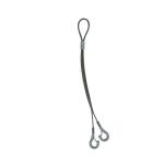 Track Light Hanging Kit Adjustable Gripper Steel Wire Cable Suspension Panel Led Kit for sale
