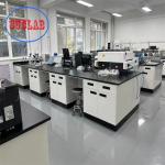 Customizable Chemistry Lab Bench Quotation Free with Safeguard Cover and Splash-proof Box for sale