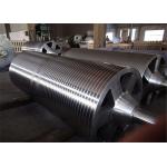 Grooved Press Roll Paper Machine Parts Grooved Roller For Papermaking for sale